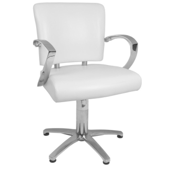 .GABBIANO FOTEL FRYZJERSKI 007A WHITE .